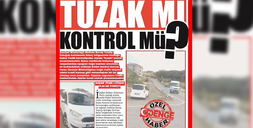TUZAK MI KONTROL MÜ?