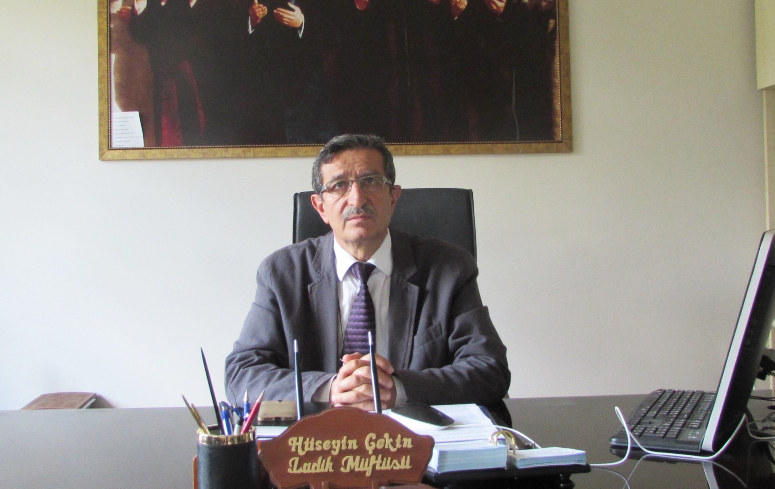 Ladik Müftüsü Çekin'den kurbanlık uyarısı