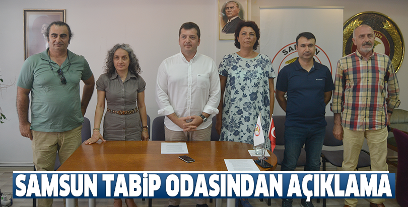 SAMSUN TABiP ODASINDAN AÇIKLAMA