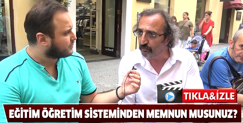 Eğitim öğretim siteminden memnun musunuz?