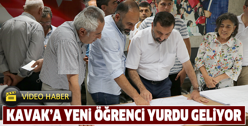 Kavak’a Yeni Öğrenci Yurdu Geliyor