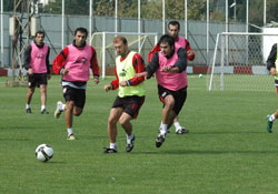 Taktik idman yaptılar