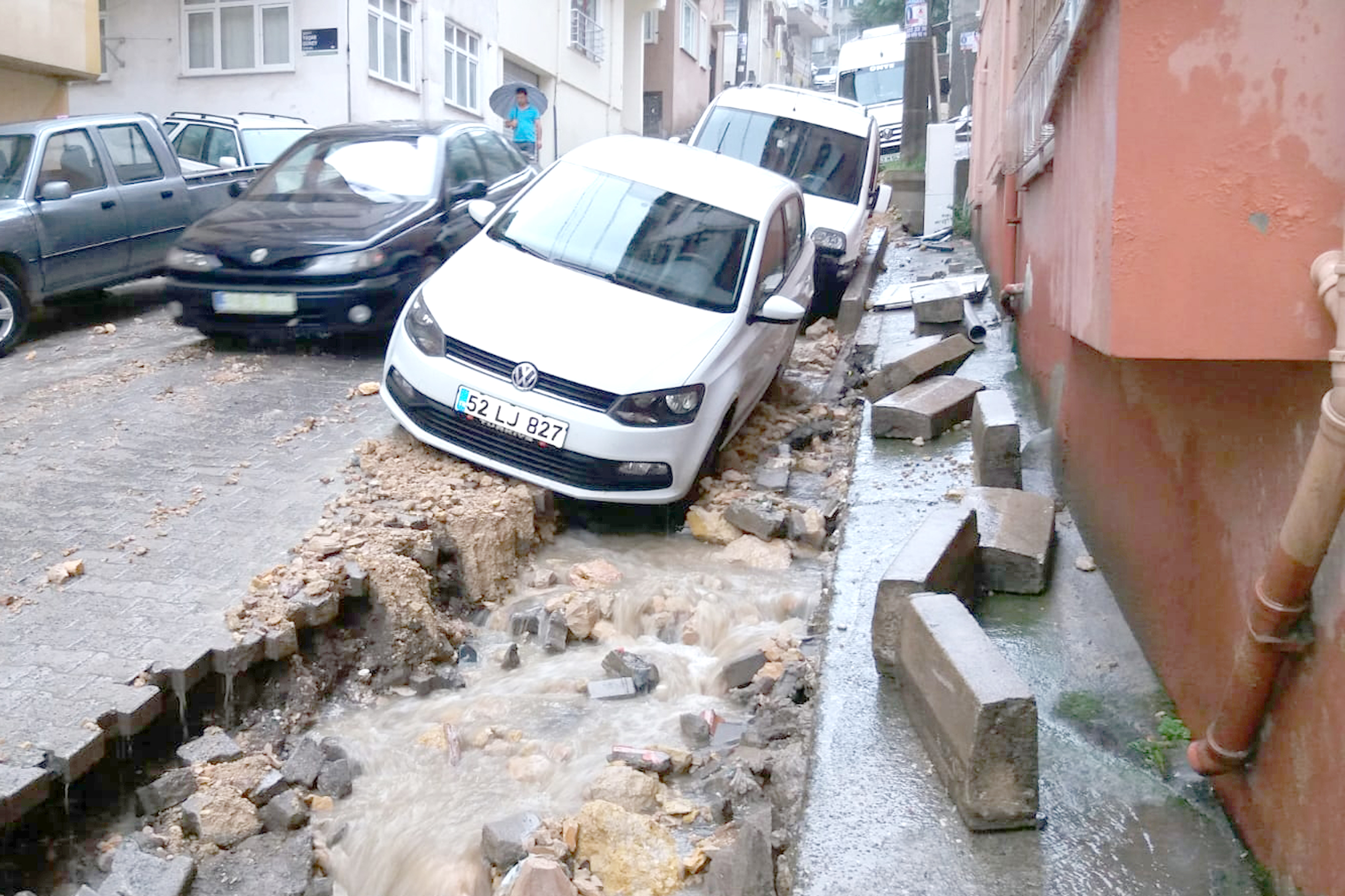 Ordu'da şiddetli yağış