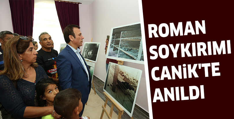 Roman soykırımı Canik'te anıldı