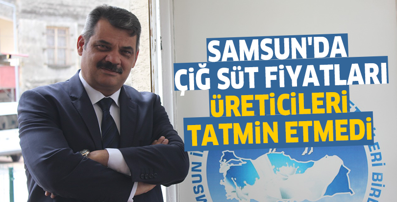 Samsun'da çiğ süt fiyatları üreticileri tatmin etmedi