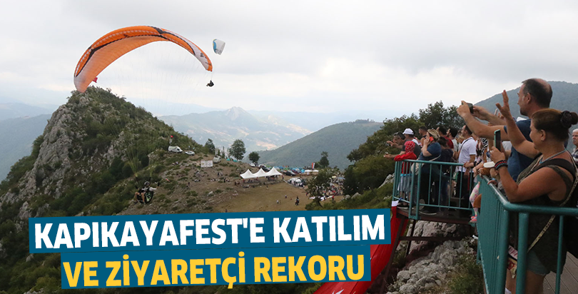 KAPIKAYAFEST'E KATILIM VE ZİYARETÇİ REKORU
