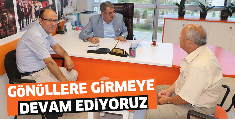 GÖNÜLLERE GİRMEYE DEVAM EDİYORUZ