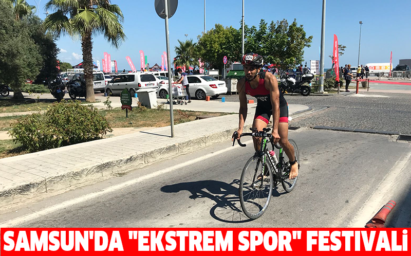 Samsun'da "ekstrem spor" festivali