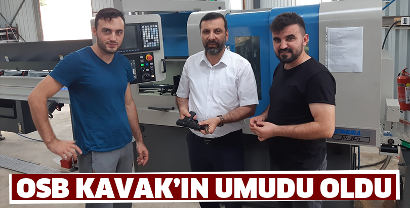 OSB Kavak’ın Umudu Oldu
