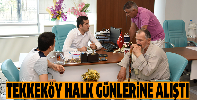Tekkeköy Halk Günlerine Alıştı