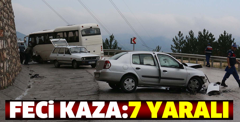 Feci kaza:7 Yaralı