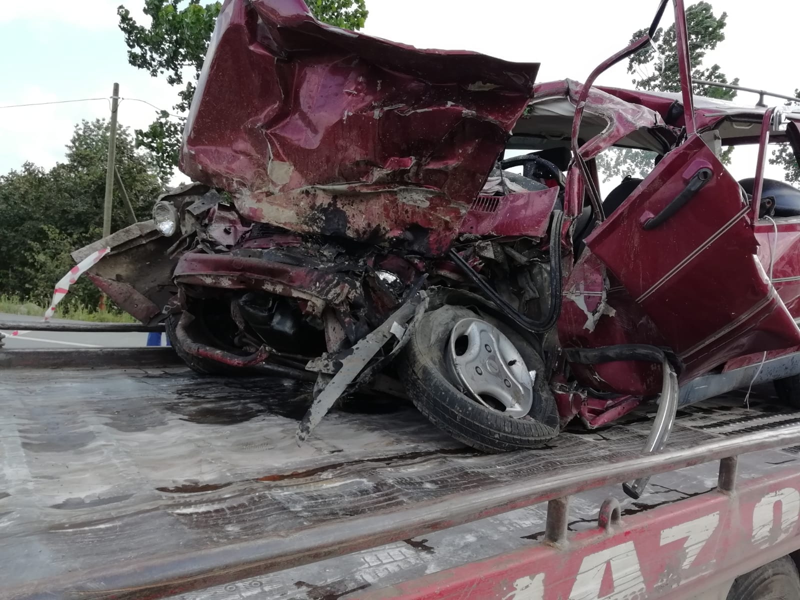 ÇARŞAMBA’DA KAZA: 2 ÖLÜ 1 AĞIR YARALI
