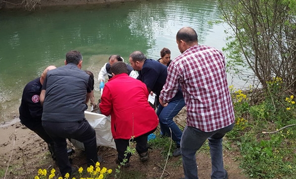 Kızılırmak'ta bir erkek cesedi bulundu
