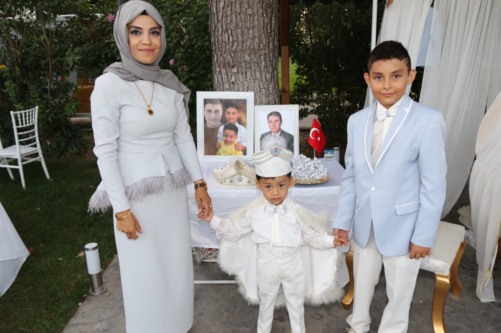 Şehidin oğluna sünnet töreni