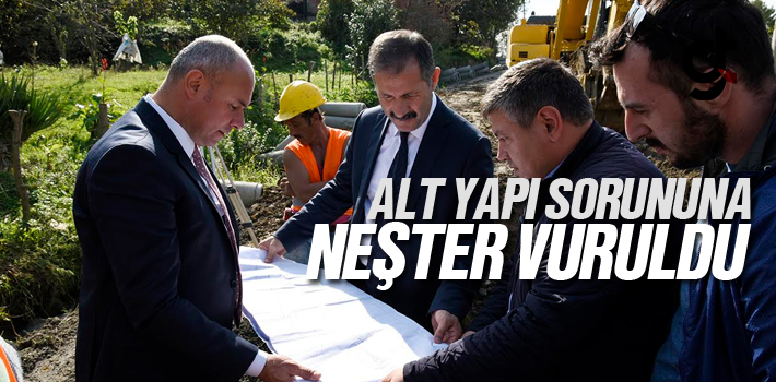 Kırsal mahallelerin altyapı sorunu çözülüyor