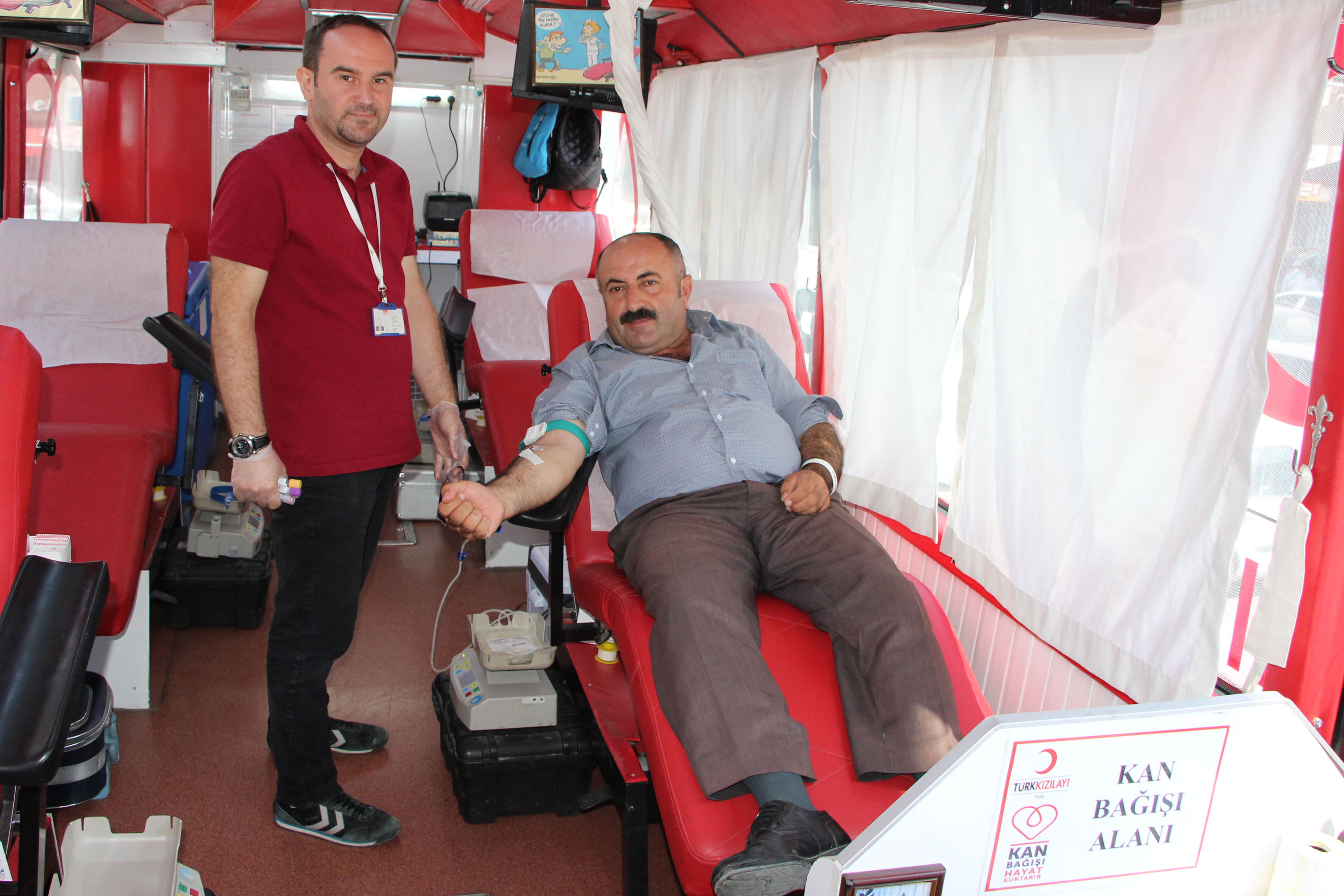 Havza'da kan bağışı kampanyası