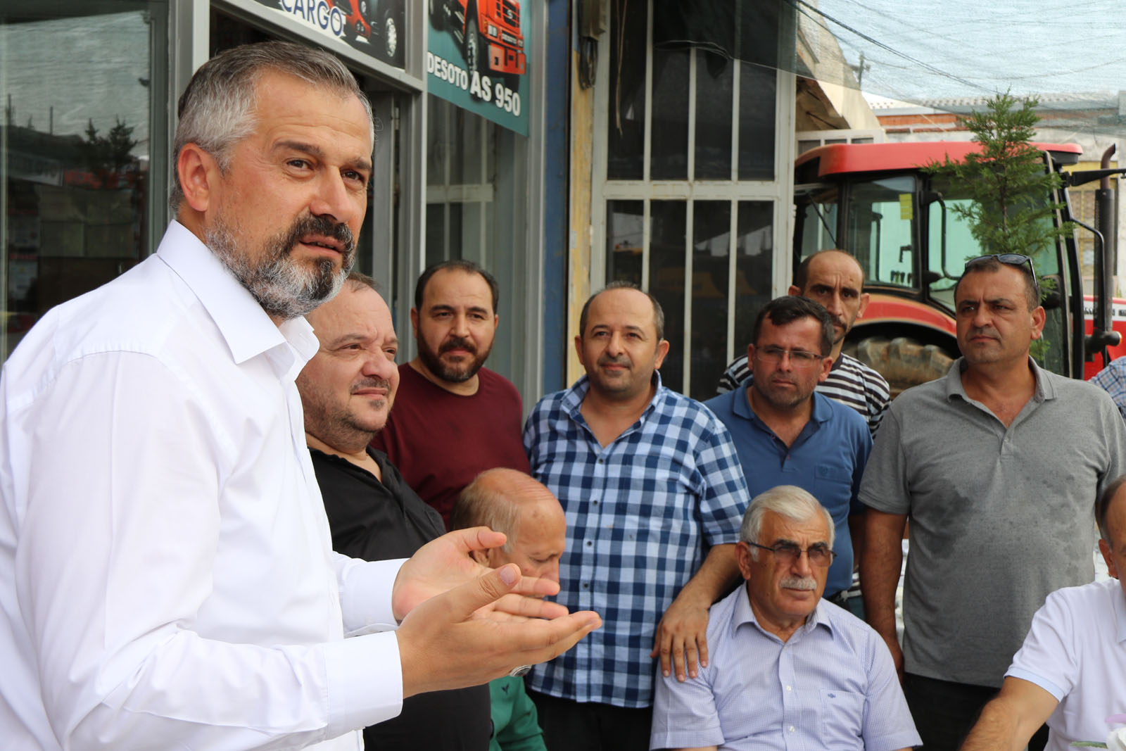 Başkan Kılıç Küçük Sanayi Esnafının Davetinde