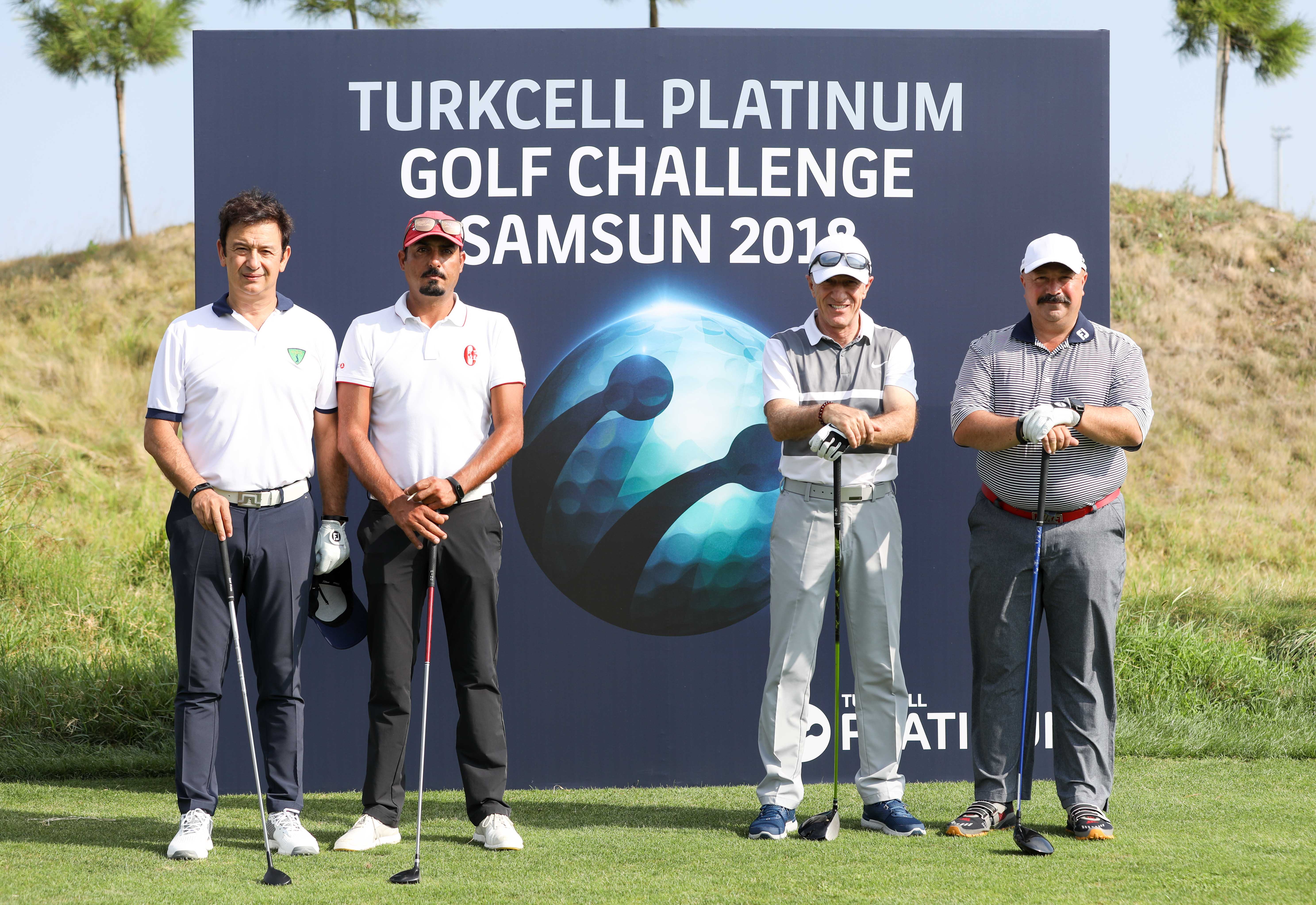 Samsun’da Turkcell Platinum Golf Challenge’da heyecanı başladı