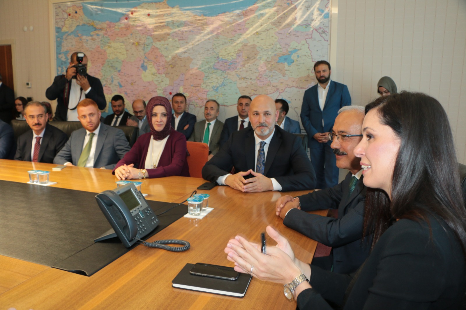 AK Parti Genel Merkezi'nde Samsun rüzgarı esti
