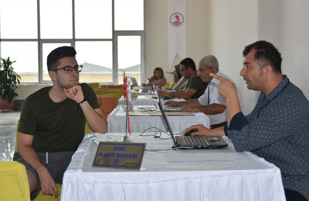 OMÜ’DE KESİN KAYITLAR BAŞLADI