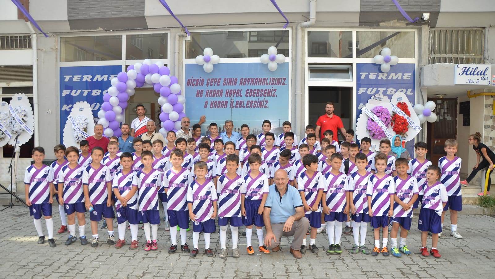 Terme Futbol Kulübü Dualarla Açıldı