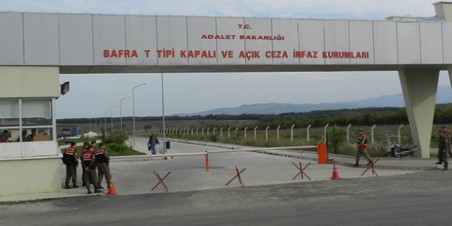 Bafra açık cezaevinden firar