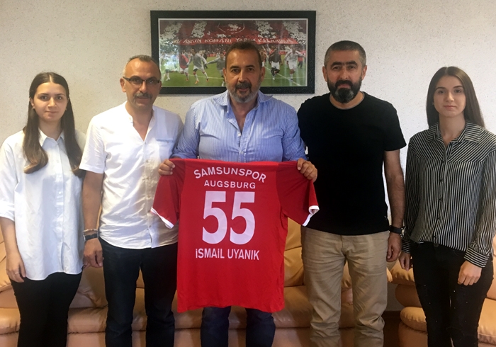 Augsburg'dan Samsunspor'a  ziyaret