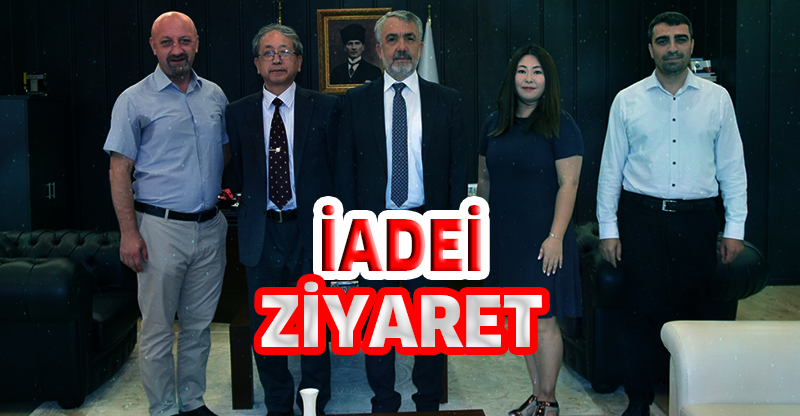 JAPON AKADEMİSYENDEN İADEİ ZİYARET
