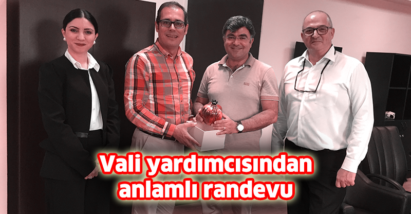 Vali yardımcısından anlamlı randevu