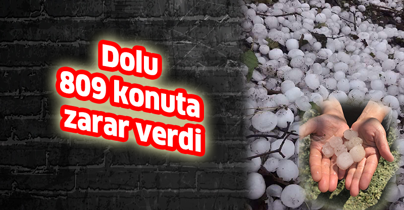 Dolu 809 konuta zarar verdi
