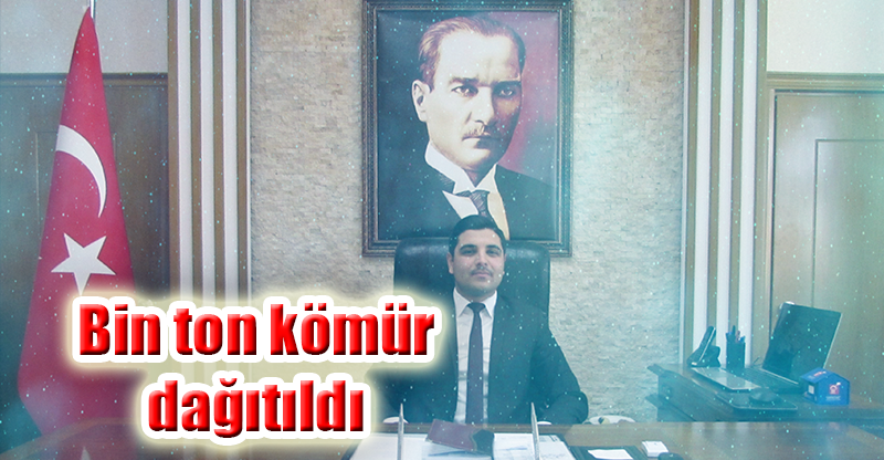 Bin ton kömür dağıtıldı
