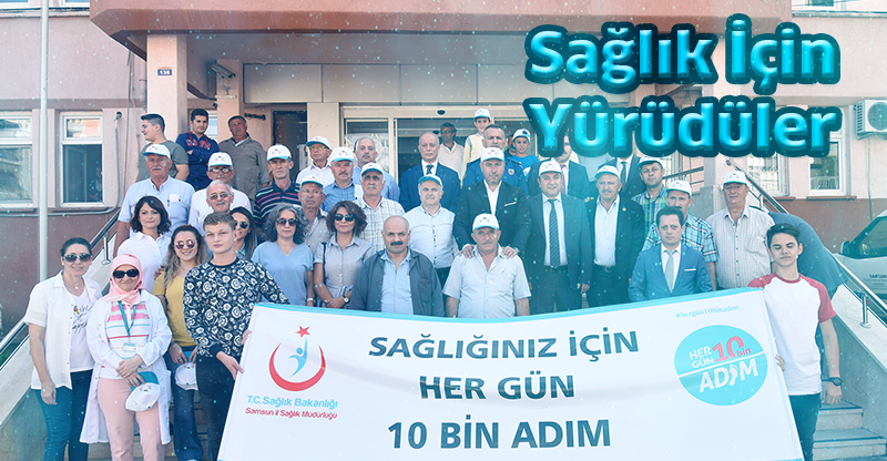 Sağlık İçin Yürüdüler