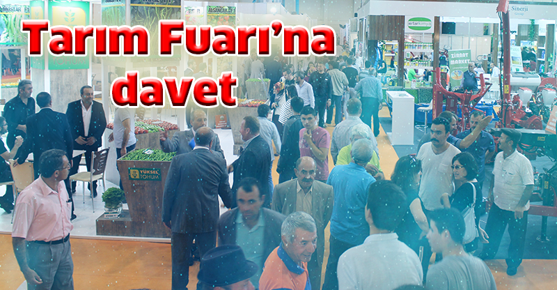 Murzioğlu’ndan Tarım Fuarı’na davet