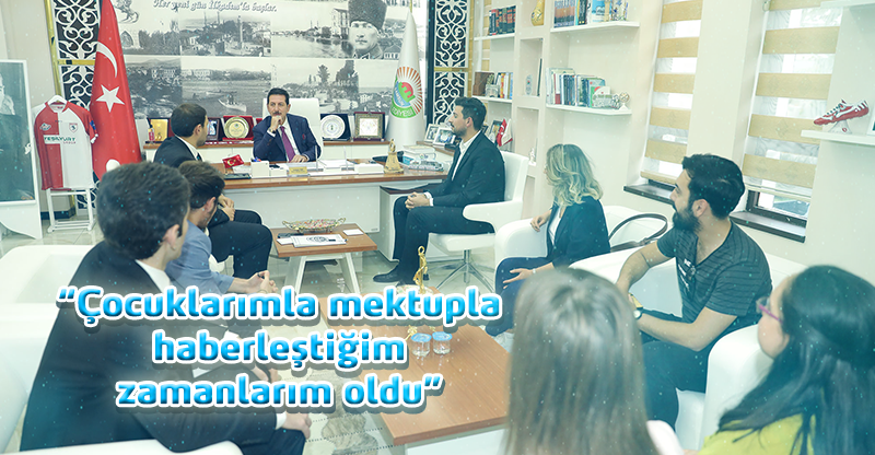 “Çocuklarımla mektupla haberleştiğim  zamanlarım oldu”
