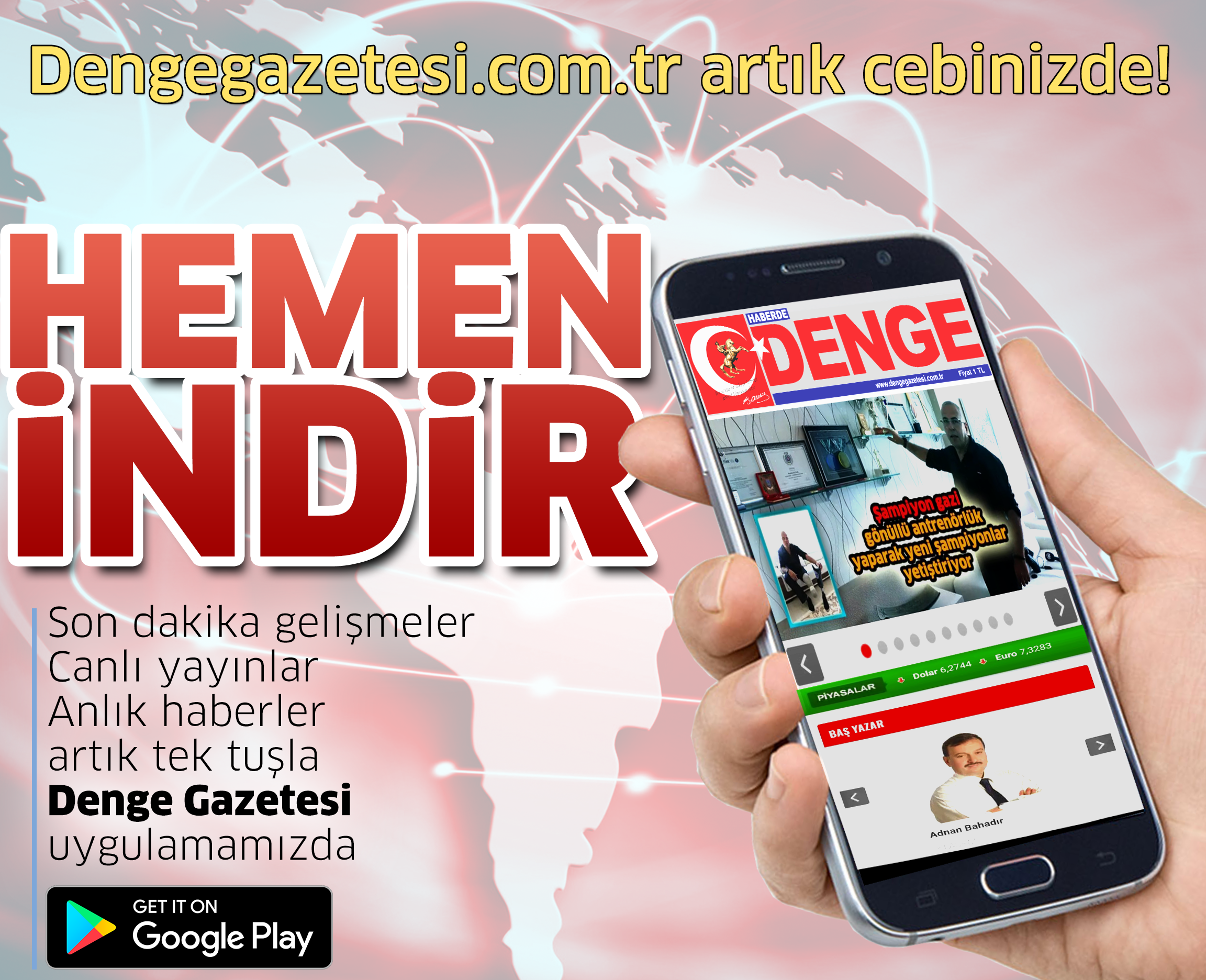 Dengegazetesi.com.tr Artık Cebinizde