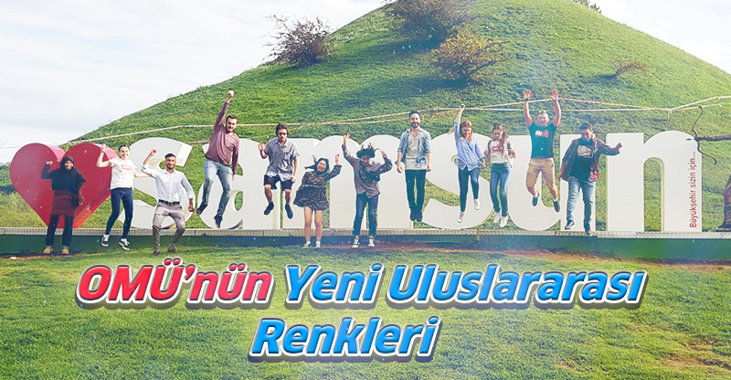 OMÜ’nün Yeni Uluslararası Renkleri