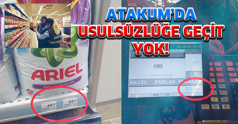 ATAKUM’DA USULSÜZLÜĞE GEÇİT YOK!