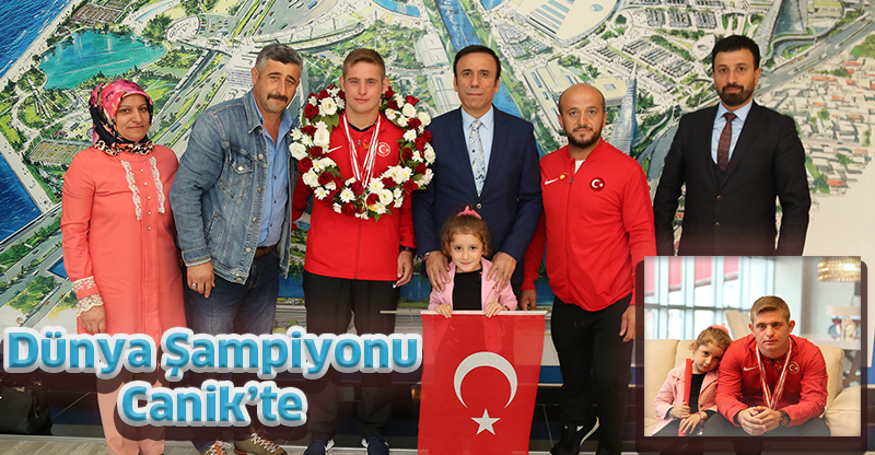 Dünya Şampiyonu Canik’te