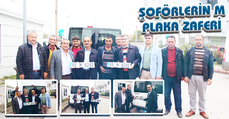 ŞOFÖRLERİN M PLAKA ZAFERİ