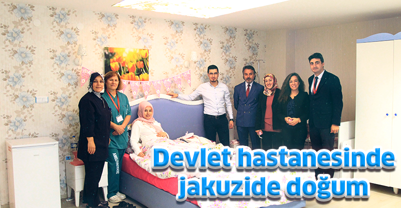 Devlet hastanesinde jakuzide doğum