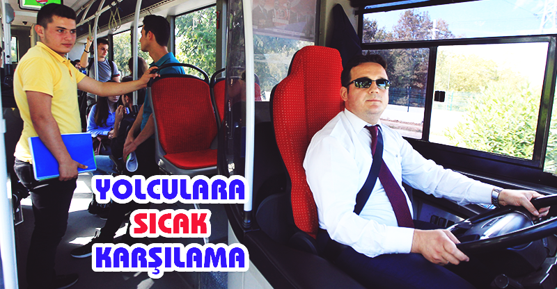 YOLCULARA SICAK KARŞILAMA