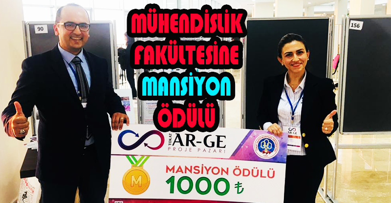 Mühendislik Fakültesine Mansiyon Ödülü