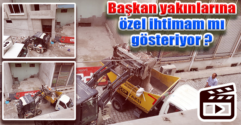 Başkan, yakınlarına özel ihtimam mı gösteriyor ?