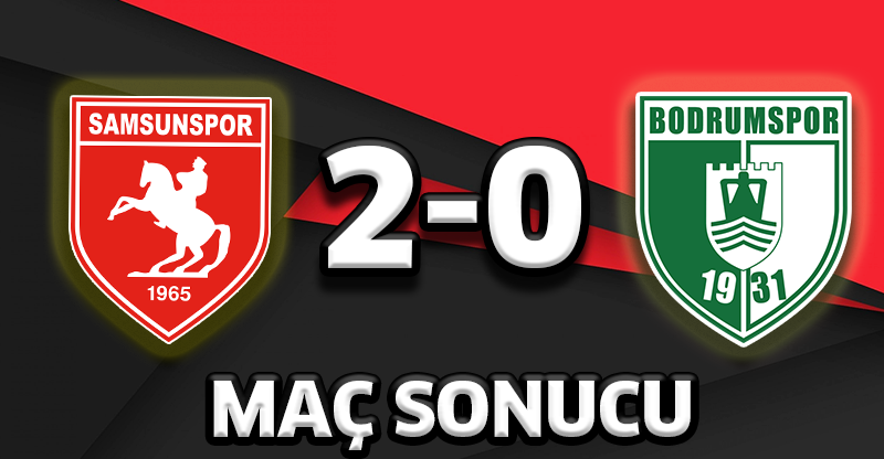 SAMSUNSPOR'DAN GALİBİYET