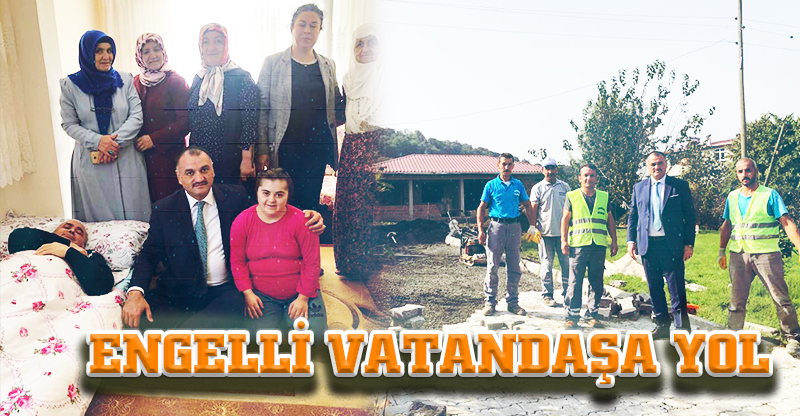 ENGELLİ VATANDAŞA YOL