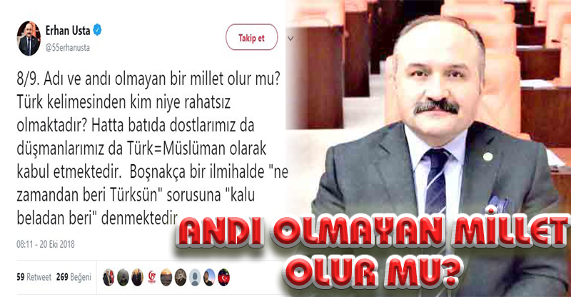 ANDI OLMAYAN MİLLET OLUR MU?