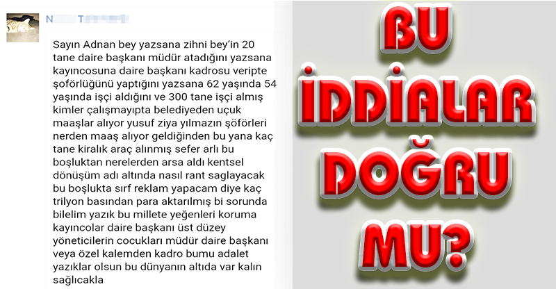 BU İDDİALAR DOĞRU MU?