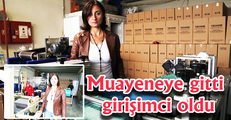 Muayeneye gitti girişimci oldu