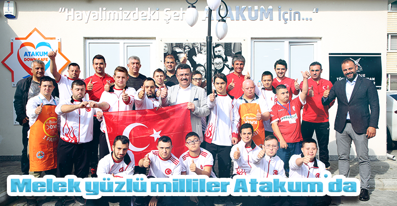 Melek yüzlü milliler Atakum’da