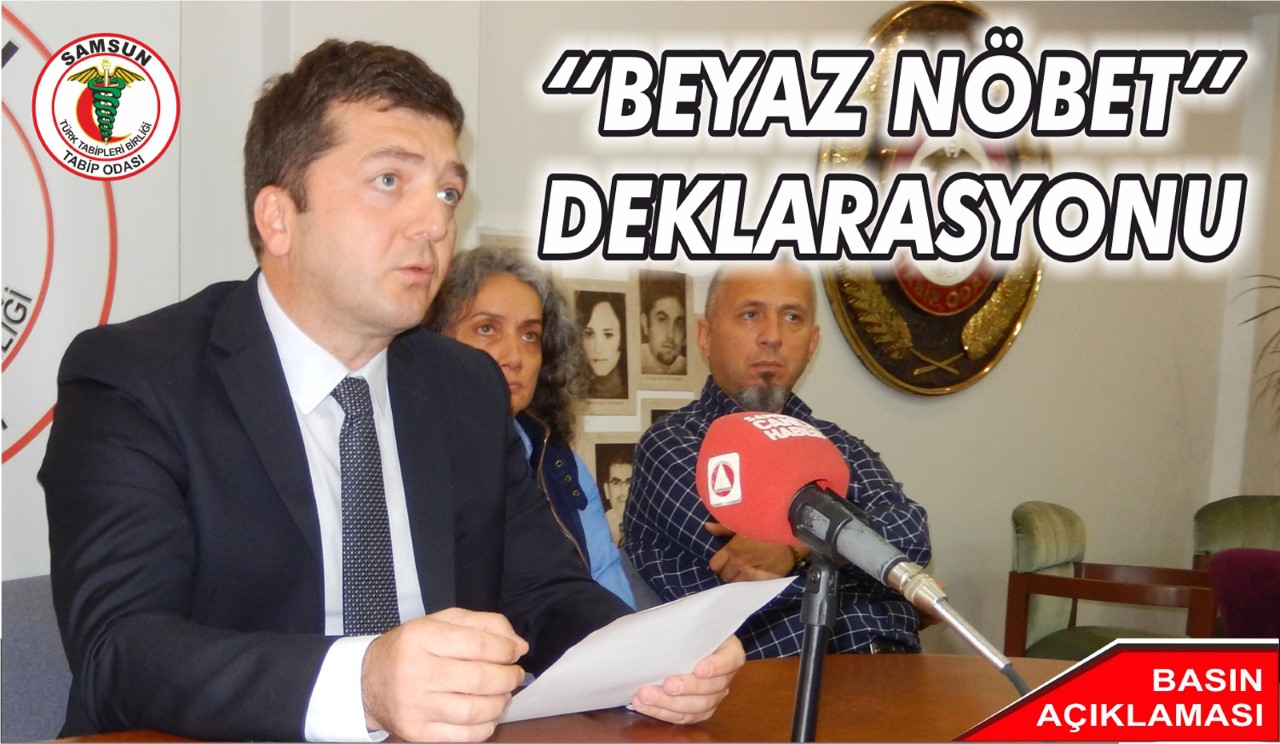HEKİMLERDEN SAĞLIKTA ŞİDDETE KARŞI KARARLILIK DEKLARASYONU